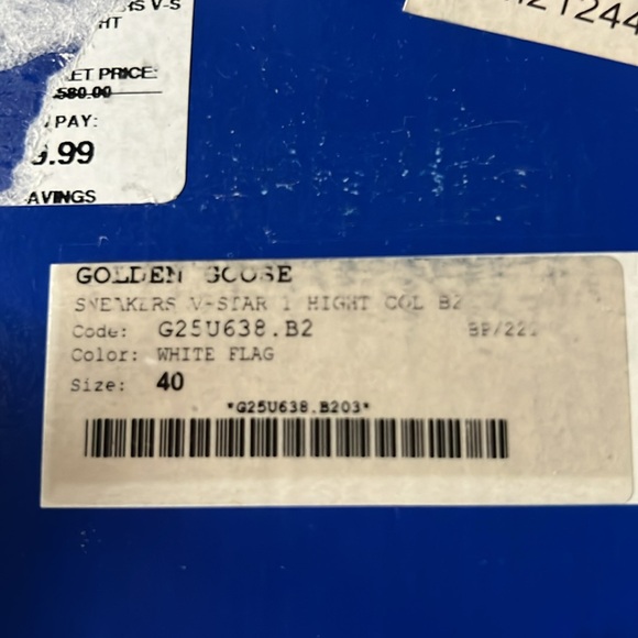 Golden Goose VStar1 - Picture 8 of 8